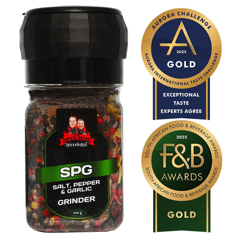 SPG Salt, Pepper &amp; Garlic Grinder - 200g