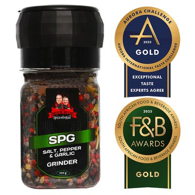 SPG Salt, Pepper &amp; Garlic Grinder - 200g