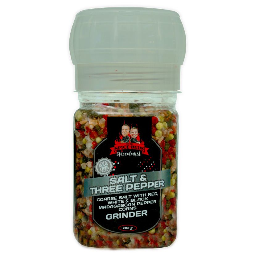 Salt &amp; 3 Pepper Corn Blend - 200g