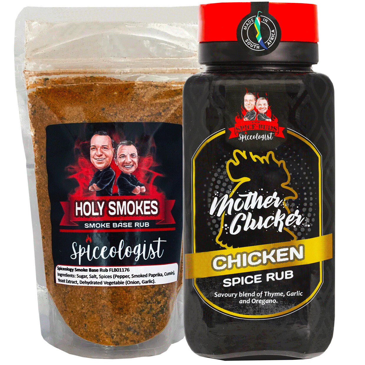 Holy Smokes &amp; Mother Clucker Shaker Combo