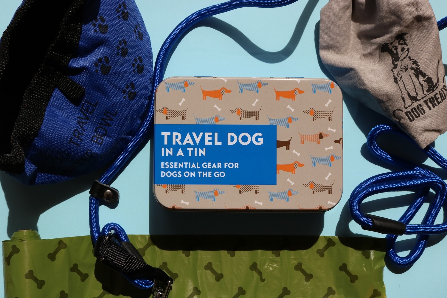 GIFT IN A TIN: Travelling Dog Kit