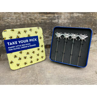 Bumble Bee Cocktail Sticks in a Tin