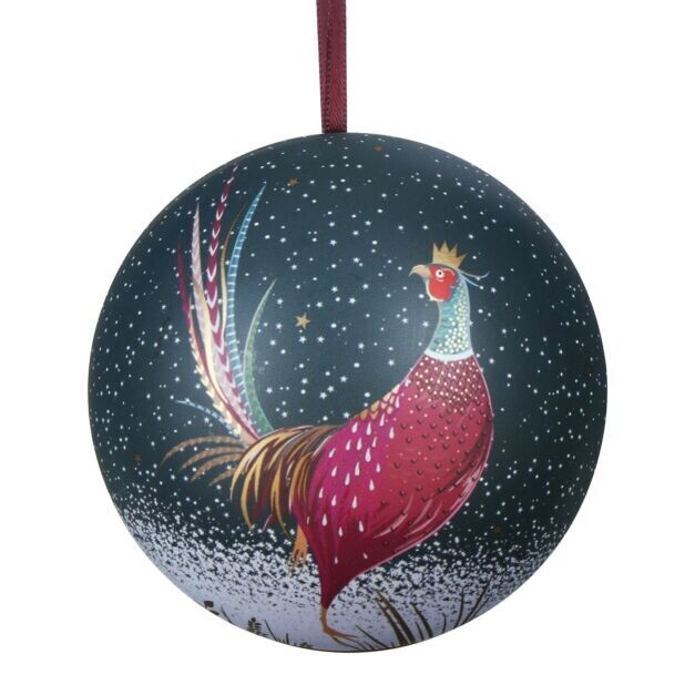 Sara Miller Christmas Bauble - Pheasant