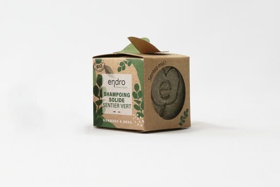 ENDRO Shampoing solide Sentier Vert (Made in Bretagne)