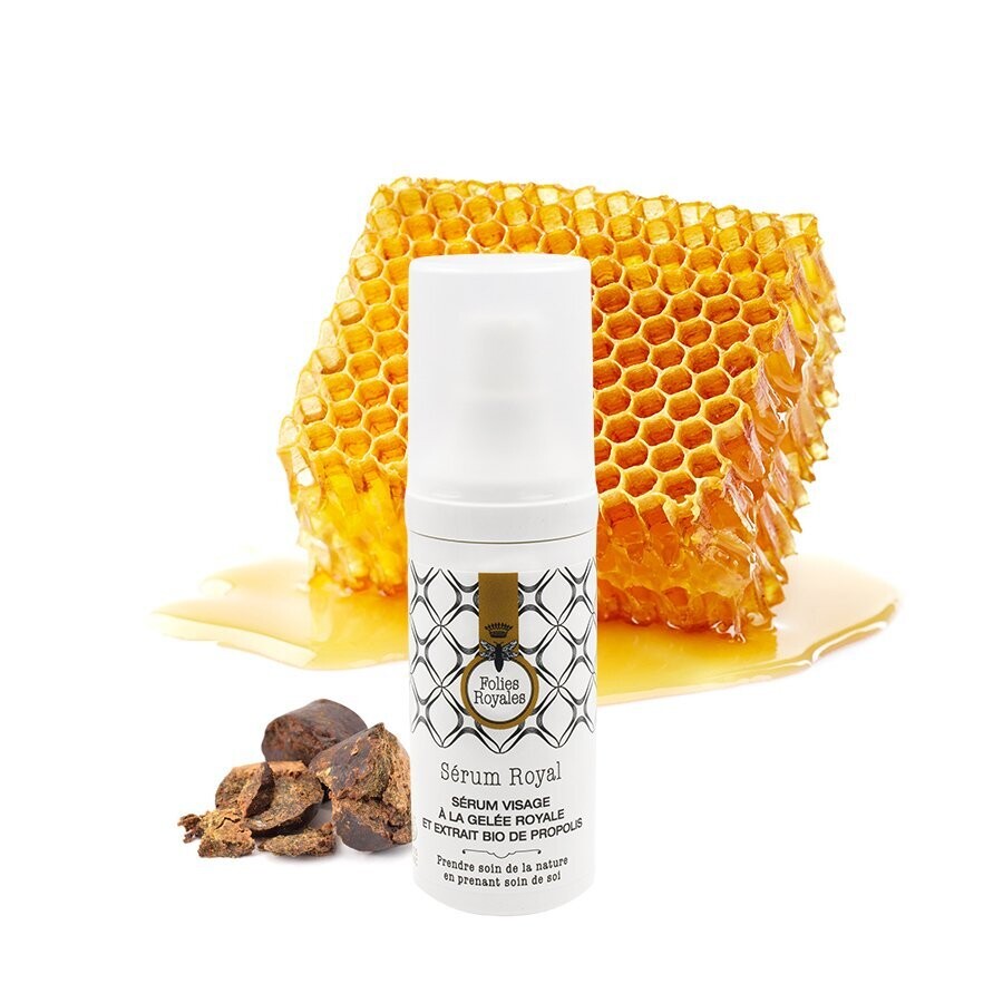 SÉRUM VISAGE À LA GELÉE ROYALE ET À L'EXTRAIT DE PROPOLIS - 30 ML