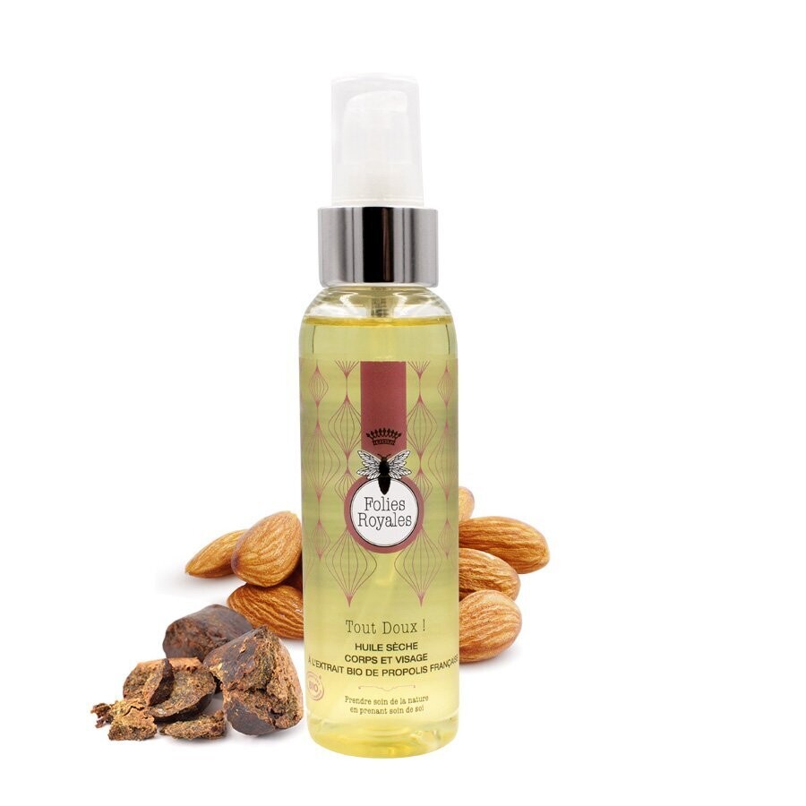 HUILE SÈCHE CORPS ET VISAGE À LA PROPOLIS - 100 ML