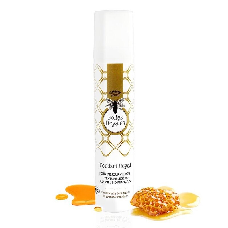 CRÈME DE JOUR, TEXTURE LÉGÈRE, AU MIEL BIO FRANÇAIS - 50 ML