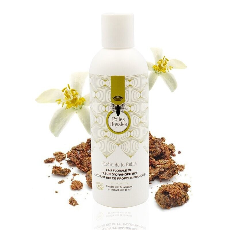 EAU FLORALE DE FLEUR D'ORANGER ET À L'EXTRAIT DE PROPOLIS - 200 ML