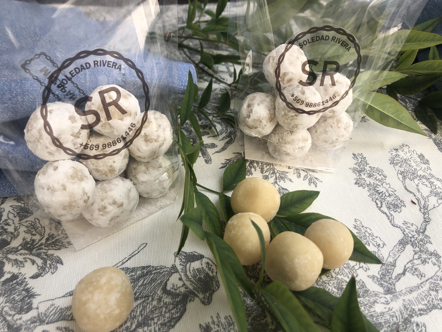 Bolsa de 100 grs de bolitas de mazapán