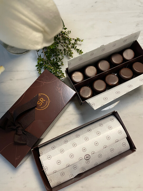 Alfajores de Mazapán - Caja de Regalo 5 a 30 unidades en cápsulas de papel desde