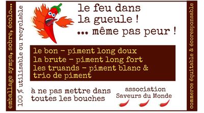 Carton KADO - LES PIMENTS
