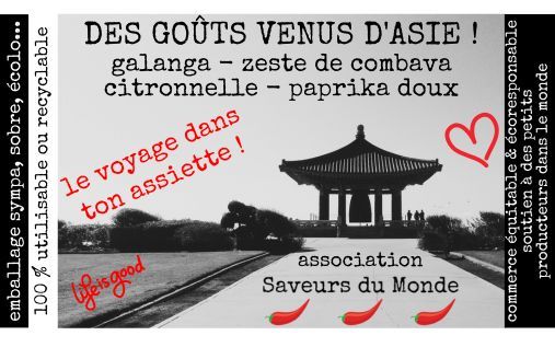 Carton KADO - GOÛTS VENUS D'ASIE