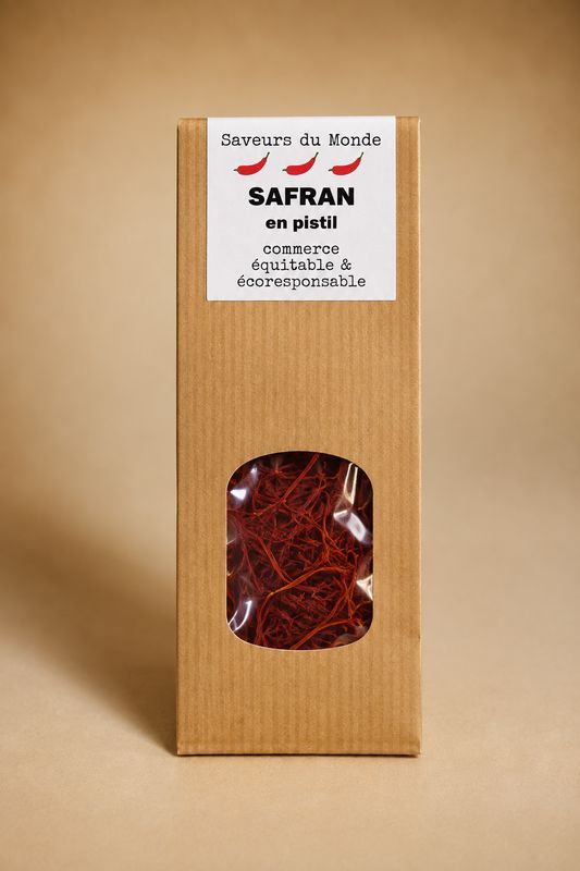 Safran en pistil en sachet alimentaire 2 g