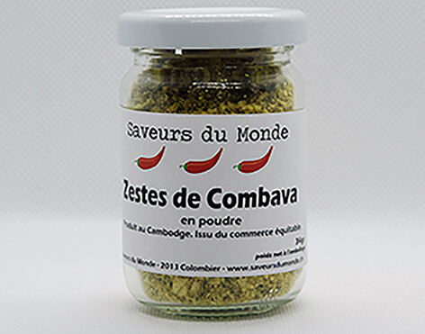 Combava moulue en bocal - 30g