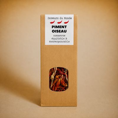 Piment oiseaux (entier) en sachet - 15g