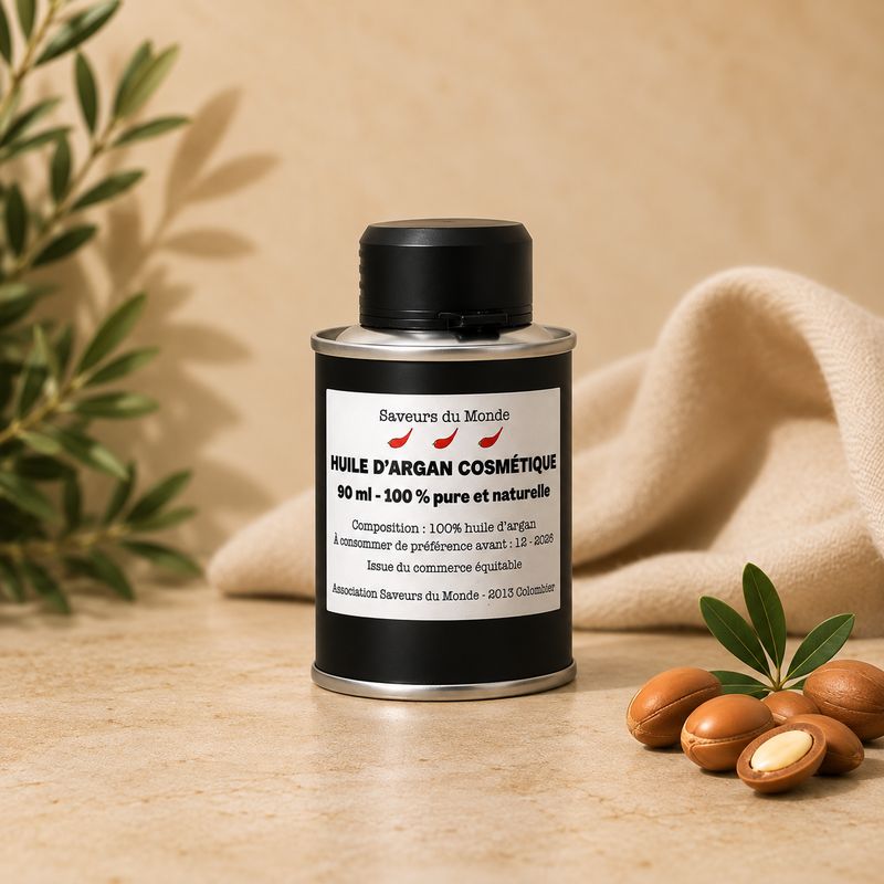 Huile d'Argan cosmétique - 90ml