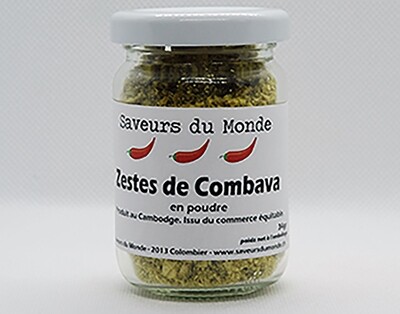 Combava concassée en sachet - 30g