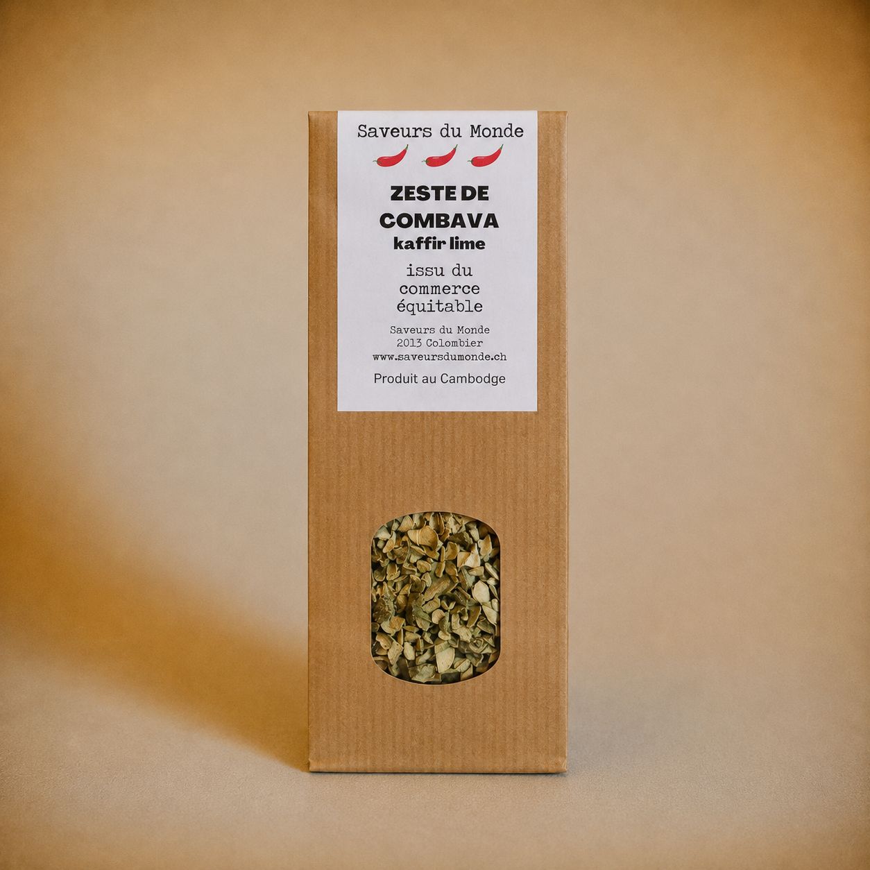 Combava concassée en sachet - 30g