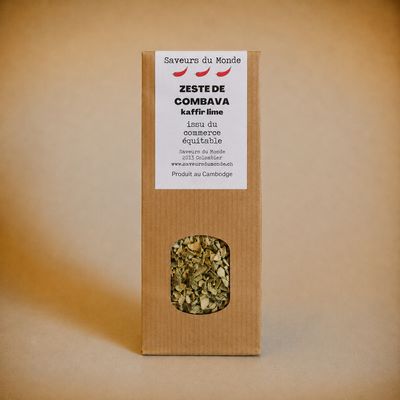 Combava concassée en sachet - 30g
