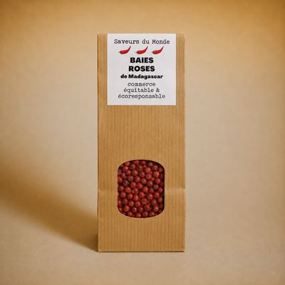 Baies roses de Madagascar - sachet de 50 g