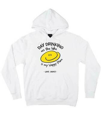 Day Drinking Smiley Hoodie