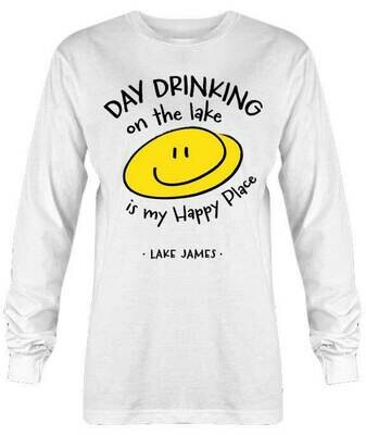 Day Drinking Smiley Long-sleeve T-Shirt