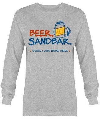 Beer Sandbar Long-sleeve T-Shirt