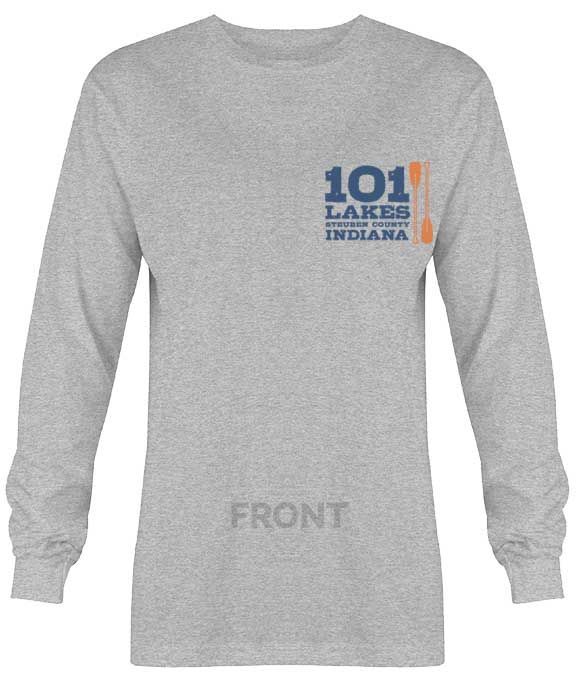 101 Lakes Steuben County Long-sleeve T-Shirt