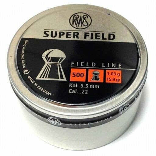 .22 RWS Superfield 15.9 Grain Pellets