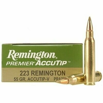 .223Rem Remington Accutip, 50 Grain Ammunition