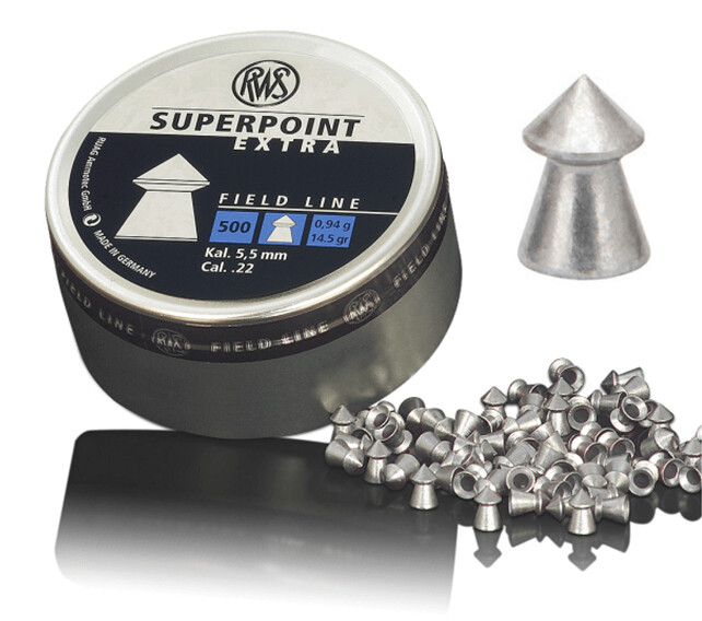 .22 RWS Superpoint Extra  14.5 Grain Pellets