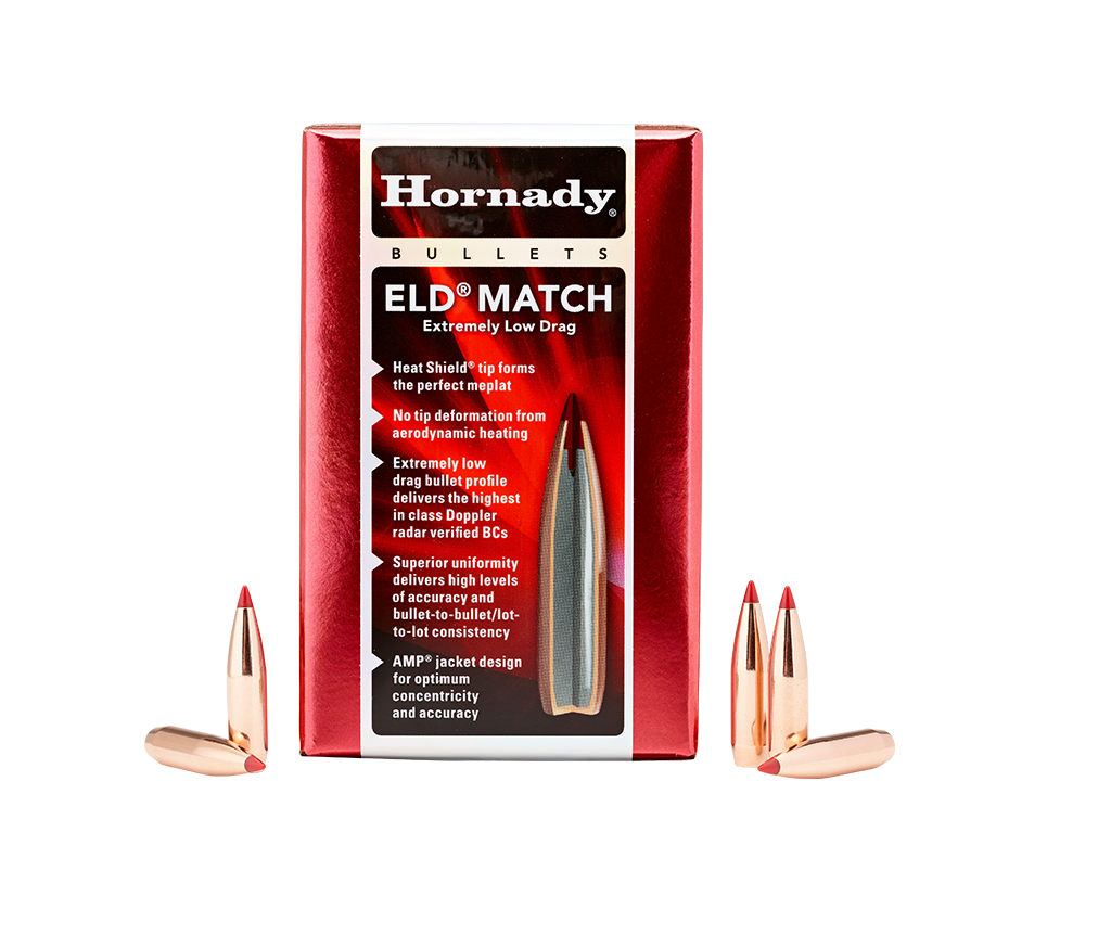 .264" / 6.5mm, Hornady ELD-M 140 Grain Bullets