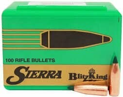 .224" Sierra  Blitzking 55 Grain