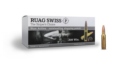 .308Win, RUAG SWISS-P STYX ACTION, 167 Grain
