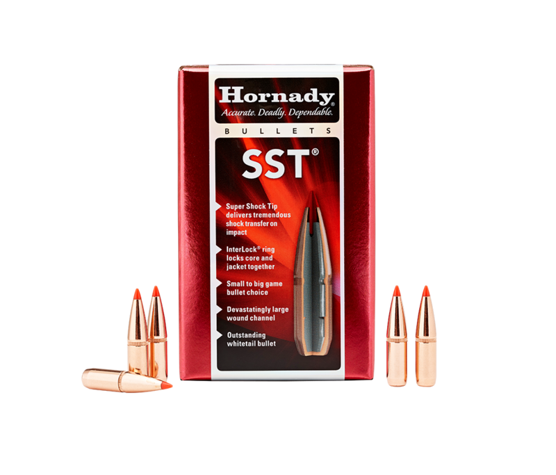 .30" Hornady SST 165 Grain Bullets