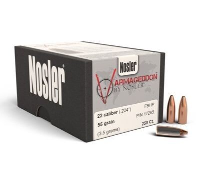 .172" Nosler Varmageddon, 20 Grain Bullets
