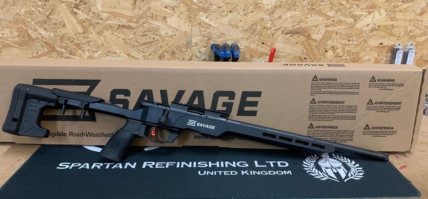 NEW - Savage B17 Precision .17HMR
- RRP £899.00
- Our Price £595.00
*1 only*
