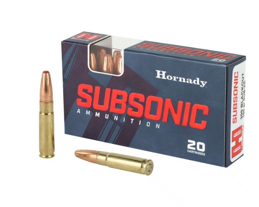 .300 Blackout Hornady Sub-X, 190 Grain