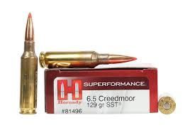 6.5 Creedmoor  129gr Hornady SST Ammunition
