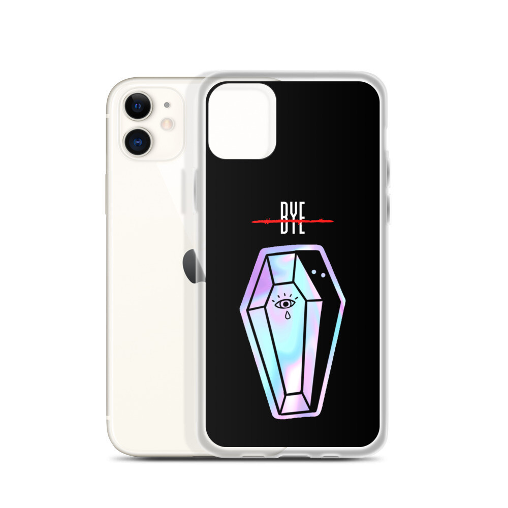 &quot;BYE&quot; iPhone case