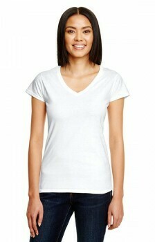 Junior Fit (v-neck) Teen White