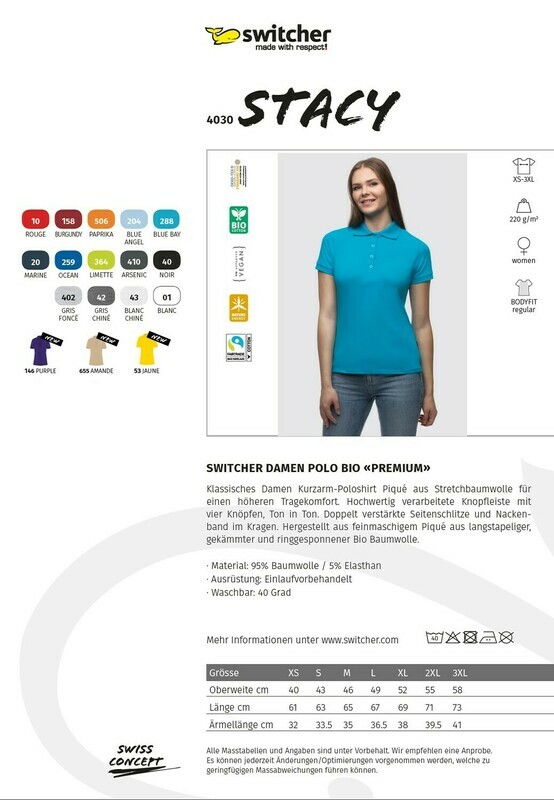 Switcher Damen Bio Polo Stacy