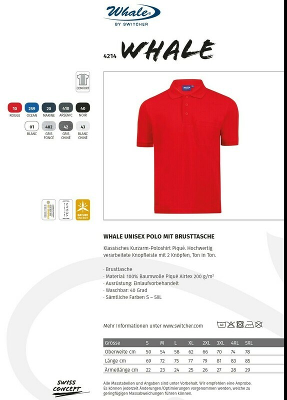 Polo Piqué Whale Pocket
