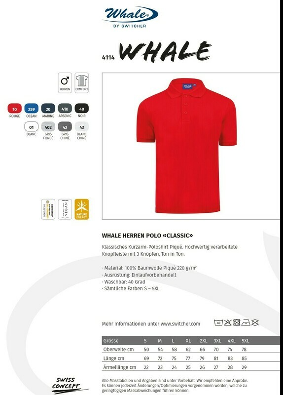 Polo Piqué Whale