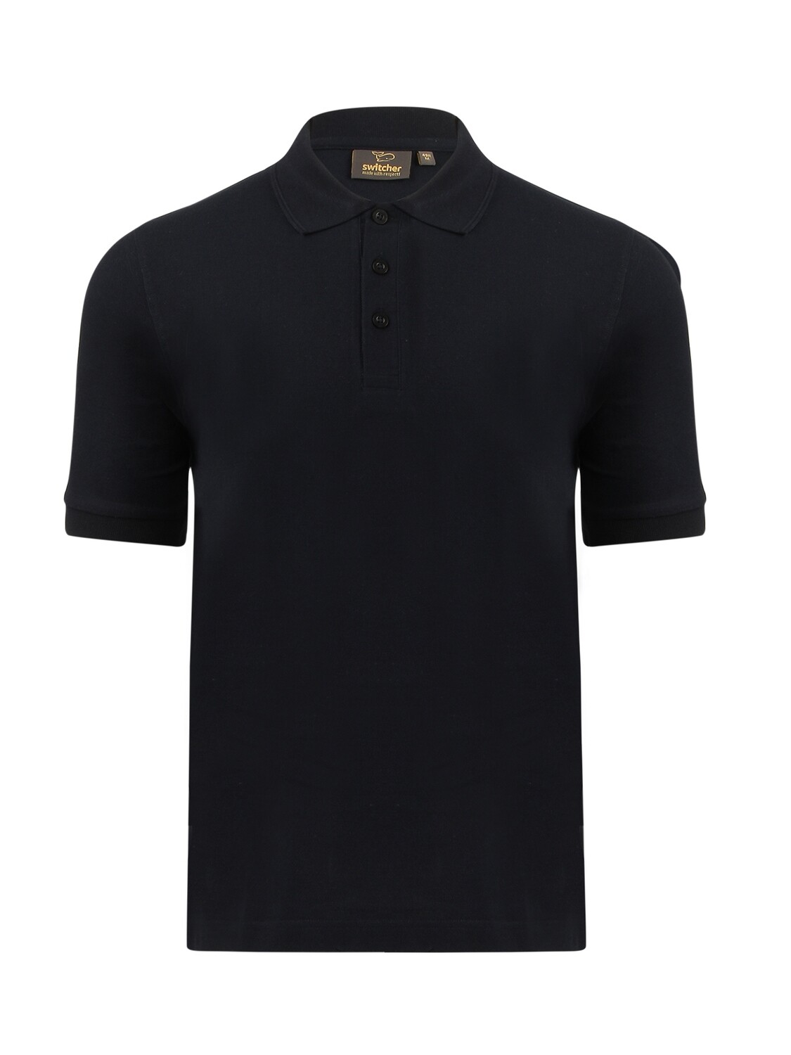 Switcher Polo Piqué John, Farben: 40 Noir