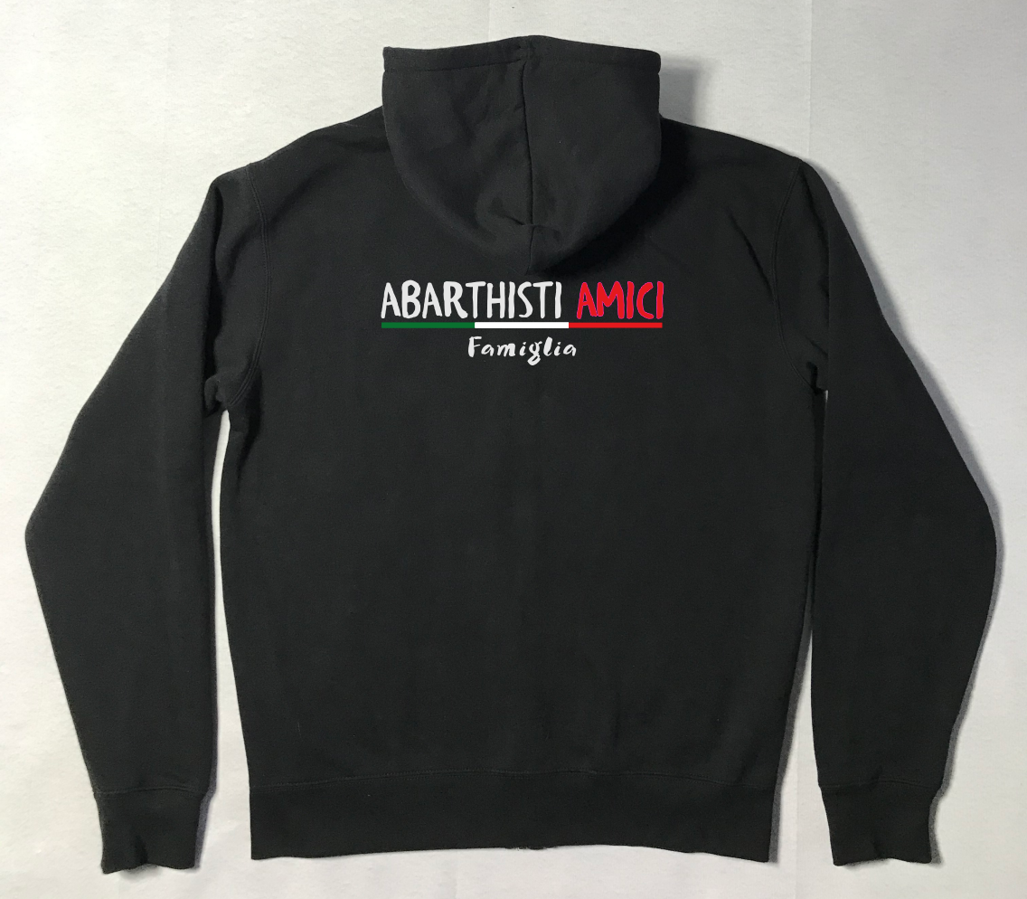 Herren Kaputzen Sweat-Jacke, Farben: 1 Schwarz