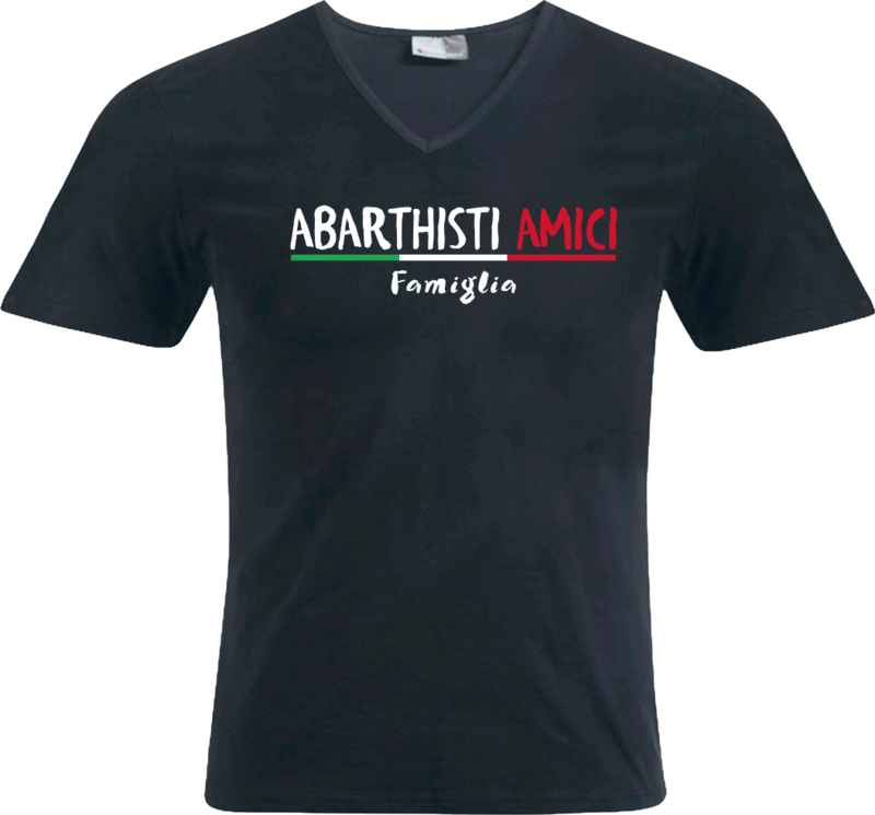 Freizeit Shirt Herren mit V-Ausschnitt