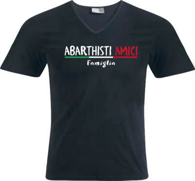 Freizeit Shirt Herren mit V-Ausschnitt