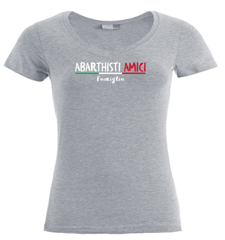 Freizeit Shirt Damen mit V-Ausschnitt
