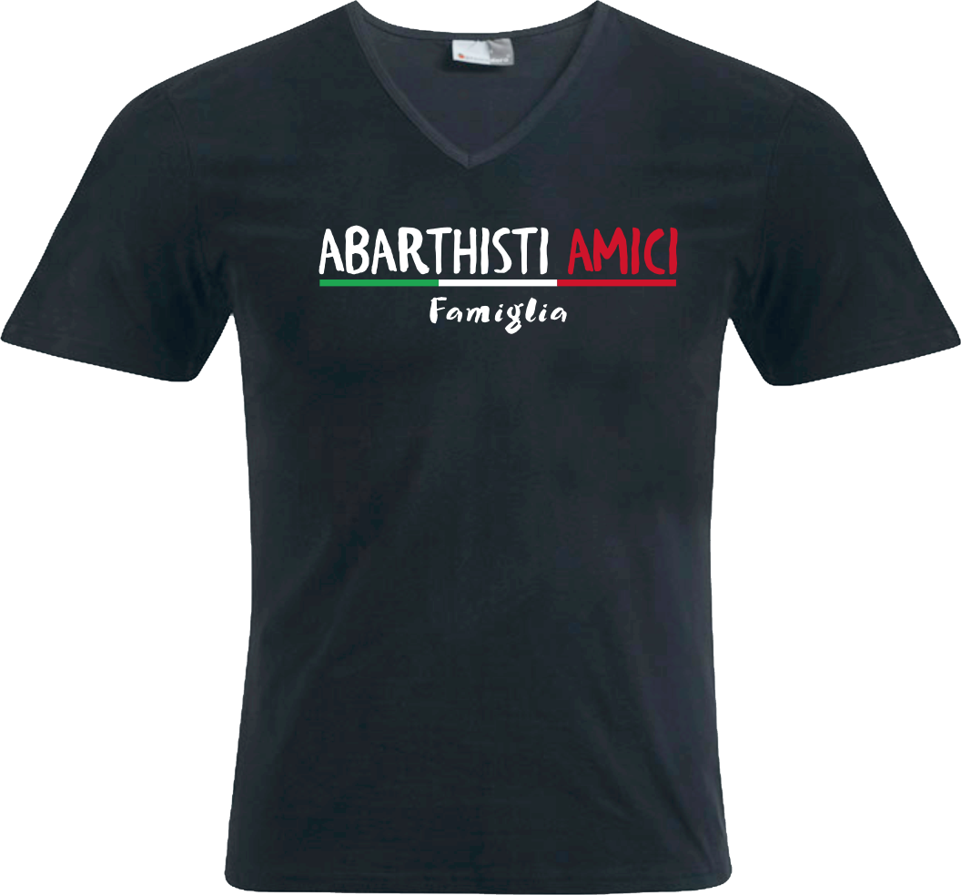 Freizeit Shirt Herren mit V-Ausschnitt, Farben: 1 Schwarz